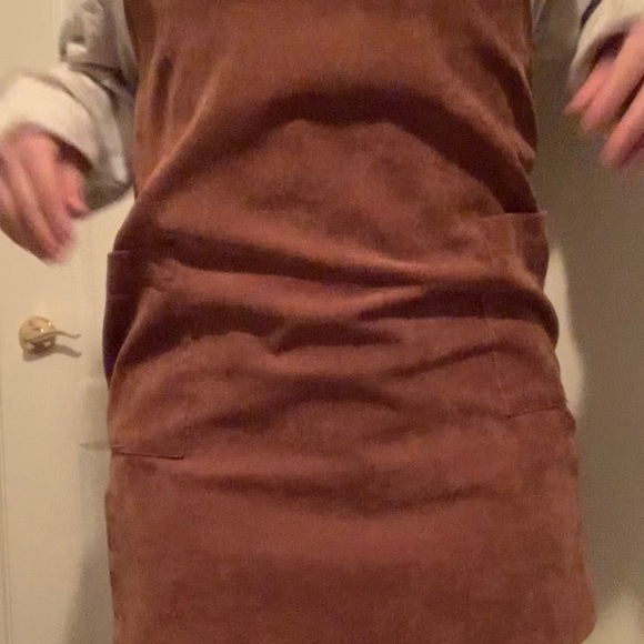 Corduroy overall dress - Picture 4 of 7